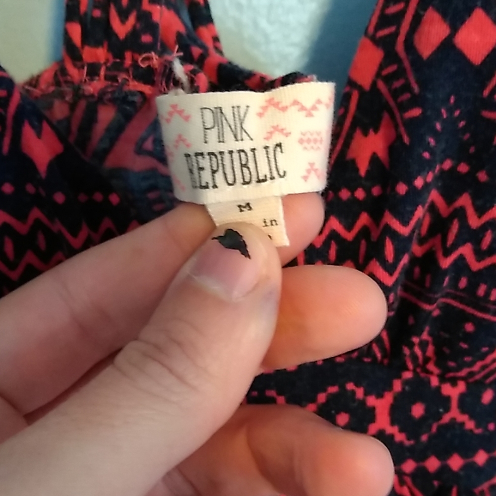 Pink Republic Racerback Tank - Picture 3 of 5